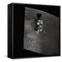 Apollo 15 Command Module Orbiting the Moon-null-Framed Stretched Canvas