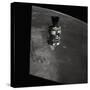 Apollo 15 Command Module Orbiting the Moon-null-Stretched Canvas