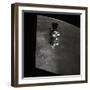 Apollo 15 Command Module Orbiting the Moon-null-Framed Photographic Print