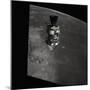 Apollo 15 Command Module Orbiting the Moon-null-Mounted Photographic Print