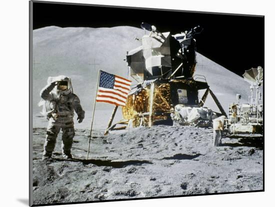 Apollo 15: Jim Irwin, 1971-null-Mounted Premium Photographic Print