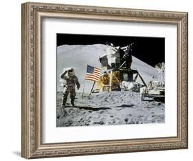 Apollo 15: Jim Irwin, 1971-null-Framed Photographic Print