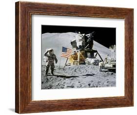 Apollo 15: Jim Irwin, 1971-null-Framed Photographic Print