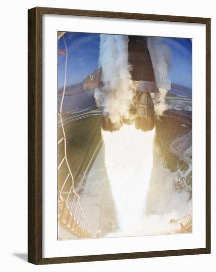 Apollo 15 Launch 1971-null-Framed Photographic Print