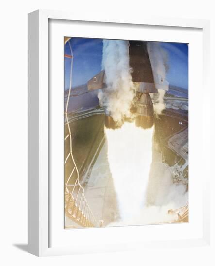 Apollo 15 Launch 1971-null-Framed Photographic Print