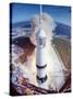 Apollo 15 Lifting Off Fr. Kennedy Space Center-null-Stretched Canvas