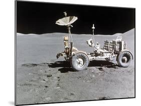 Apollo 15 Moon Surface 1971-null-Mounted Premium Photographic Print