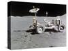 Apollo 15 Moon Surface 1971-null-Stretched Canvas