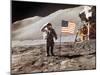 Apollo 15 Moonwalk 1971-null-Mounted Premium Photographic Print