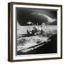 Apollo 15 Moonwalk 1971-null-Framed Premium Photographic Print