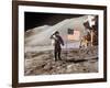 Apollo 15 Moonwalk 1971-null-Framed Photographic Print