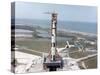 Apollo 15 on the Launch Pad at Kennedy Space Center, Florida, USA, 1971-null-Stretched Canvas