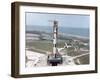 Apollo 15 on the Launch Pad at Kennedy Space Center, Florida, USA, 1971-null-Framed Photographic Print