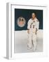 Apollo 16 Astronaut Thomas Mattingly in Spacesuit, 1971-null-Framed Premium Photographic Print