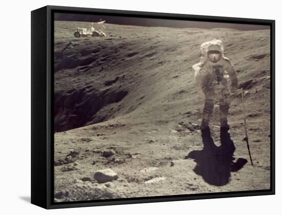 Apollo 16-null-Framed Stretched Canvas