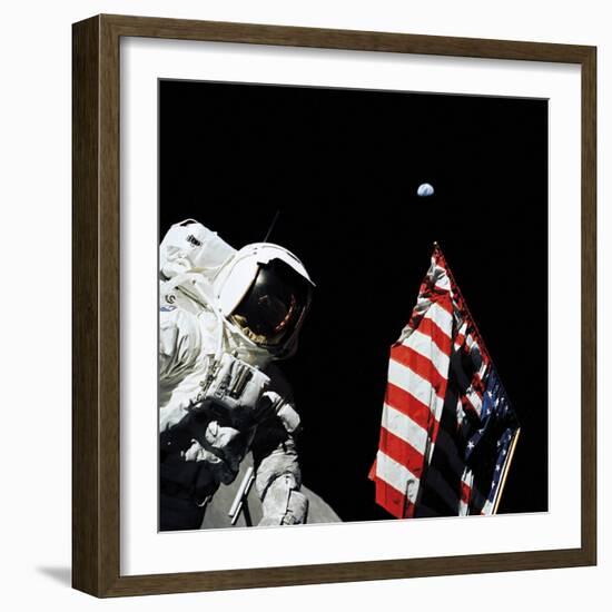 Apollo 17 - 1972-null-Framed Giclee Print