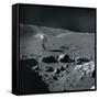 Apollo 17 Astronaut-null-Framed Stretched Canvas