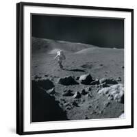 Apollo 17 Astronaut-null-Framed Photographic Print