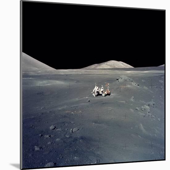 Apollo 17 Astronauts-null-Mounted Premium Photographic Print