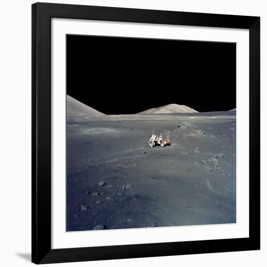 Apollo 17 Astronauts-null-Framed Photographic Print