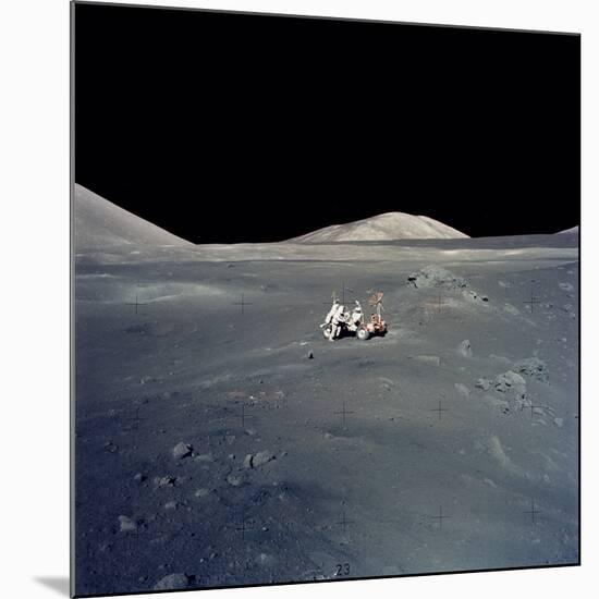 Apollo 17 Astronauts-null-Mounted Photographic Print