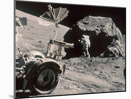 Apollo 17, December 1972:-null-Mounted Premium Photographic Print