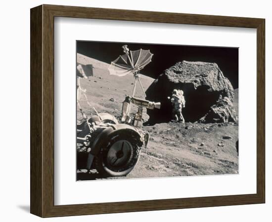 Apollo 17, December 1972:-null-Framed Photographic Print