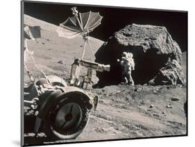 Apollo 17, December 1972:-null-Mounted Photographic Print