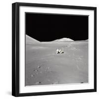 Apollo 17 Geologist-Astronaut Harrison H Schmitt at the Taurus-Littrow Landing Site-null-Framed Photo