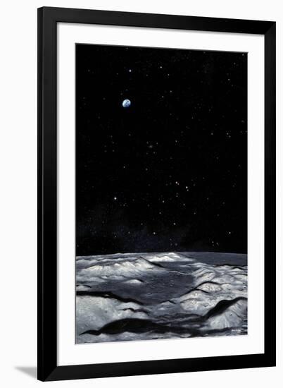 Apollo 17 Landing Site on Moon-Chris Butler-Framed Photographic Print