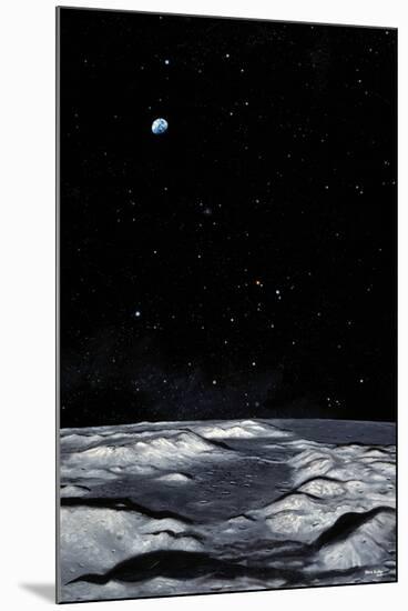 Apollo 17 Landing Site on Moon-Chris Butler-Mounted Photographic Print