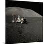 Apollo 17 Lunar Rover on the Surface of the Moon-null-Mounted Photographic Print