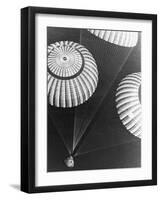 Apollo 17 Parachuting into Pacific-Bob Flora-Framed Photographic Print