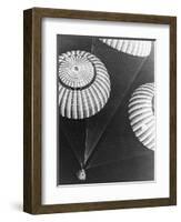 Apollo 17 Parachuting into Pacific-Bob Flora-Framed Photographic Print