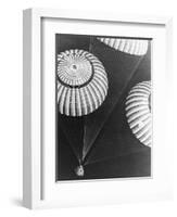 Apollo 17 Parachuting into Pacific-Bob Flora-Framed Photographic Print