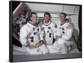 Apollo 7 Prime Crew-null-Framed Photographic Print