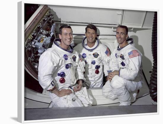 Apollo 7 Prime Crew-null-Framed Photographic Print