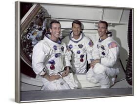 Apollo 7 Prime Crew-null-Framed Photographic Print