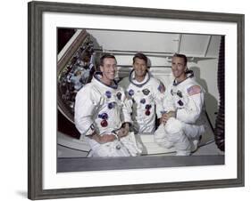 Apollo 7 Prime Crew-null-Framed Photographic Print