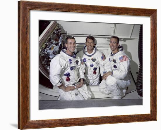 Apollo 7 Prime Crew-null-Framed Photographic Print