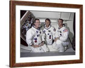 Apollo 7 Prime Crew-null-Framed Photographic Print