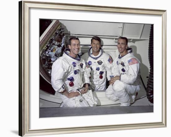 Apollo 7 Prime Crew-null-Framed Photographic Print