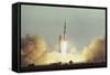 Apollo 8 Blasting Off-null-Framed Stretched Canvas