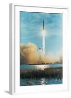 Apollo 8 Heads for the Moon-null-Framed Photographic Print