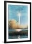 Apollo 8 Heads for the Moon-null-Framed Photographic Print