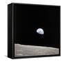 Apollo 8 View of Earth Rise over the Moon-null-Framed Stretched Canvas