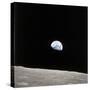 Apollo 8 View of Earth Rise over the Moon-null-Stretched Canvas