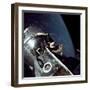 Apollo 9 Astronaut Dave Scott Stands in Open Hatch of Command Module-null-Framed Photo