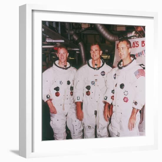 Apollo 9 Astronauts, 1968-null-Framed Photographic Print