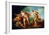 Apollo and Daphne, 18th Century-Francois Lemoyne-Framed Giclee Print
